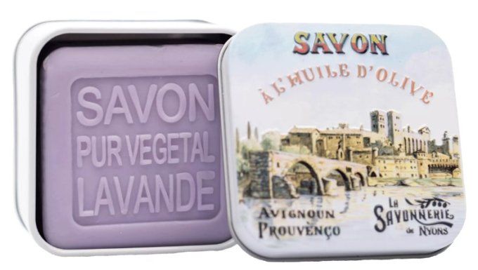 Savon 100g boîte métal Le Pont d'Avignon