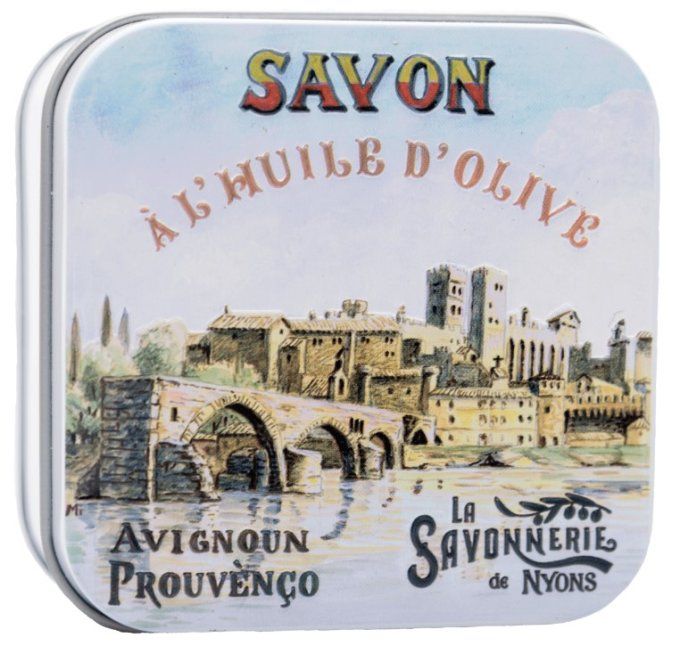 Savon 100g boîte métal Le Pont d'Avignon