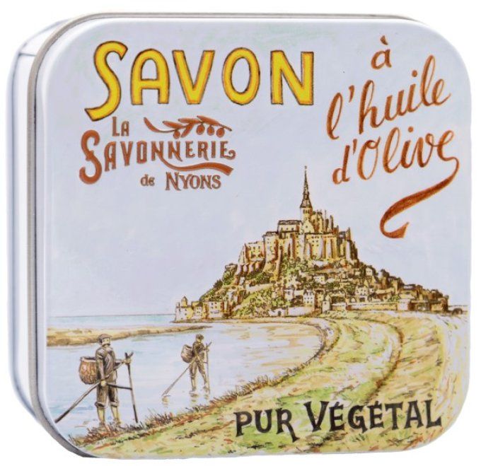 Savon 100g boîte métal Le Mont Saint Michel
