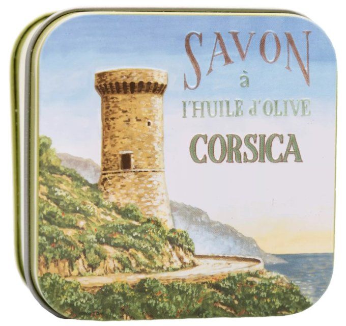 Savon 100g boîte métal Tour génoise Corse